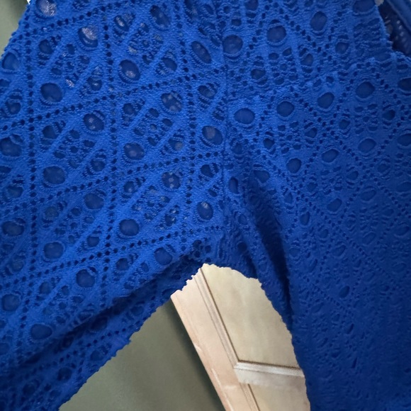 Charlotte Russe Royal Blue 3/4 Sleeve Dress - Picture 9 of 9